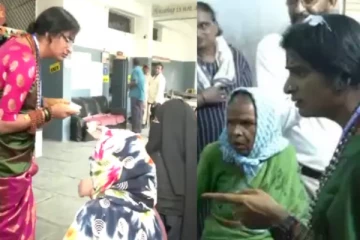 வாக்களிக்க வந்த இஸ்லாமிய பெண்கள் - சோதனை செய்த பாஜக பெண் வேட்பாளர்