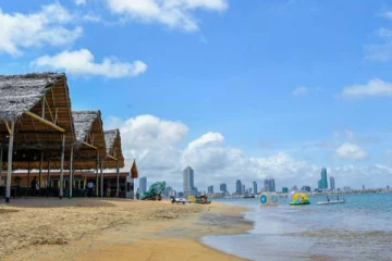 கொழும்பில் செயற்கை கடற்கரை; இலவசமாக பார்வையிடும் வாய்ப்பு