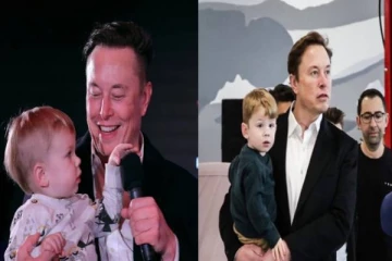 மகனுடன் புகைப்படங்கள் எடுத்துக்கொண்ட எலோன் மஸ்க்! இணையத்தில் வைரல்