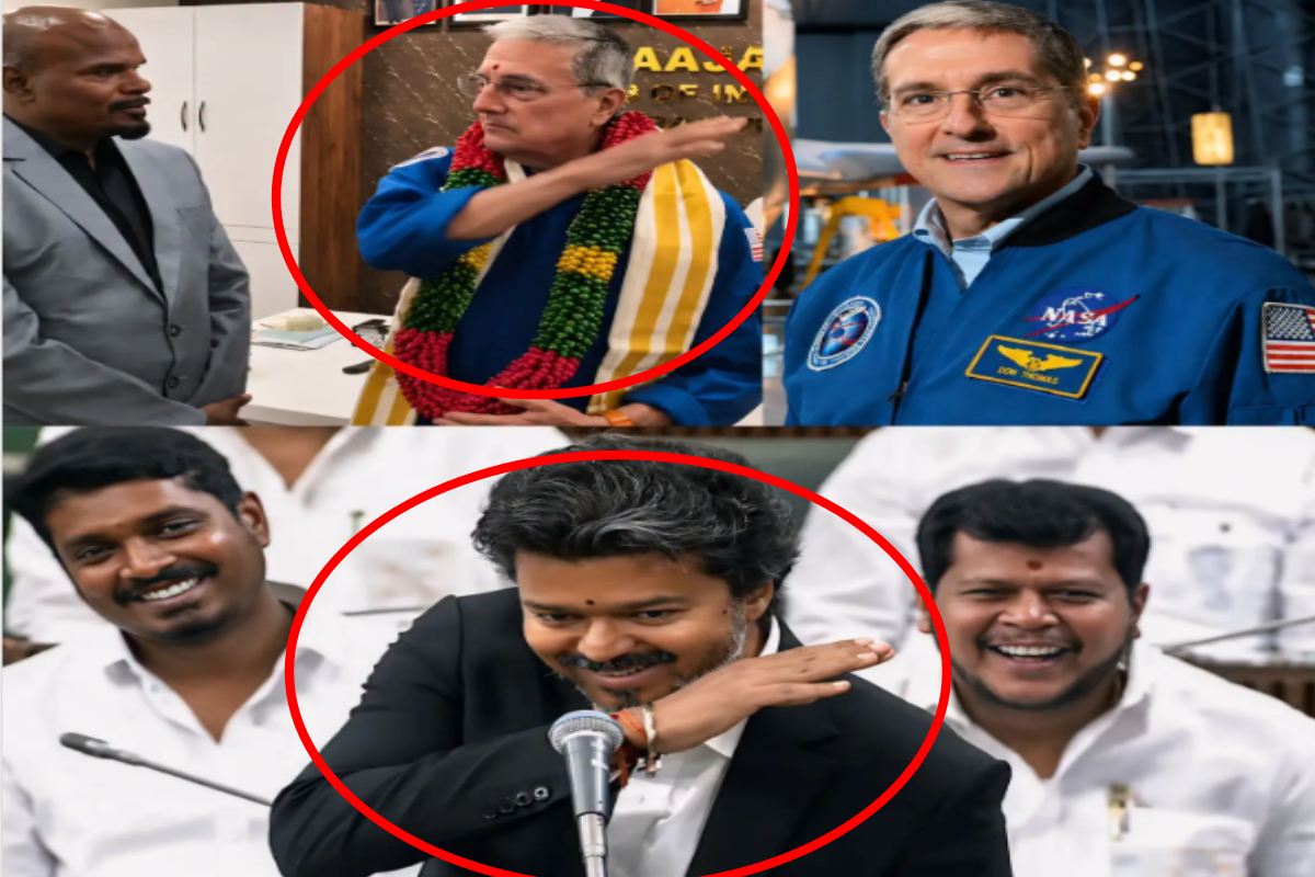 நாசா வரை முதலமைச்சர் விஜய்யின் சைகை; சமூக வலைத்தளங்களில் வைரல்! | Nasa Don Thomas Praised Our Cm Vijay S Efficient