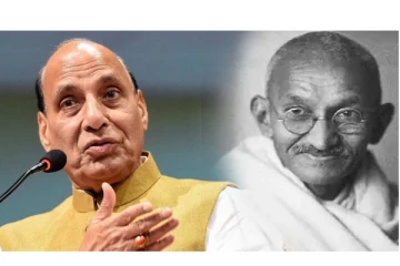 காந்தி தான் சாவர்க்கரிடம் கருணை மனுவை தாக்கல் செய்யும்படி சொன்னார் - ராஜ்நாத் சிங்