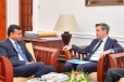 එක්සත් ජාතීන්ගේ සංවිධානයේ නියෝජිතයින් පිරිසක් සහ ජනාධිපති කාර්ය මණ්ඩල ප්‍රධානී අතර හමුවක්