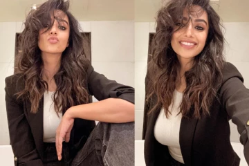 விஜய்யின் GOAT பட ஹீரோயின் மீனாட்சி சவுத்ரி.. அழகிய லேட்டஸ்ட் ஸ்டில்கள்