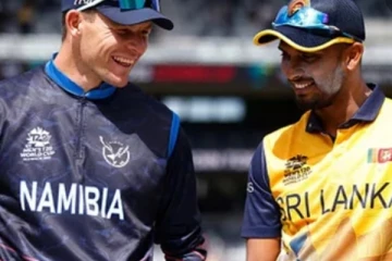 20-20 ලෝක කුසලානයේ මංගල තරගයේ ජයග්‍රහණය නැමීබියානුවන්ට - ශ්‍රී ලංකාවට අත් වූ පරාජය..