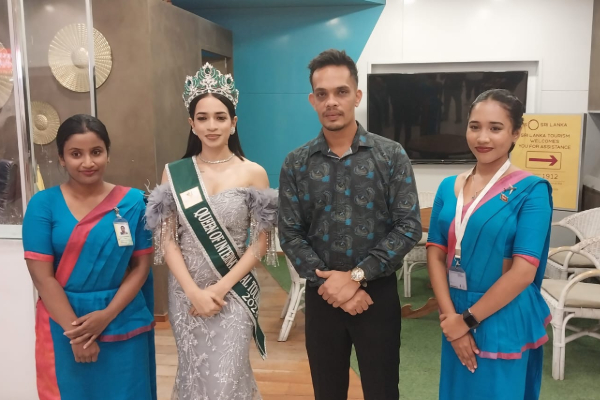 "Queen of the International Tourism" பட்டத்தை வென்ற இலங்கைப் பெண் | Sri Lankan Wins Queen Of The International Tourism