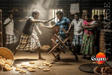 රොටි කඩේදී සිදුවූ පිහි ප්‍රහාරයෙන් 7ක් තුවාල