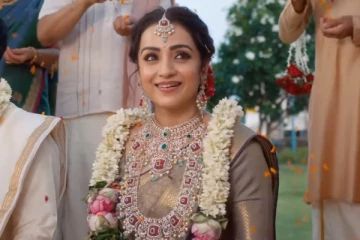 மாலையும் கழுத்துமாக திருமண கோலத்தில் நடிகை திரிஷா.. கல்யாண வீடியோ இதோ