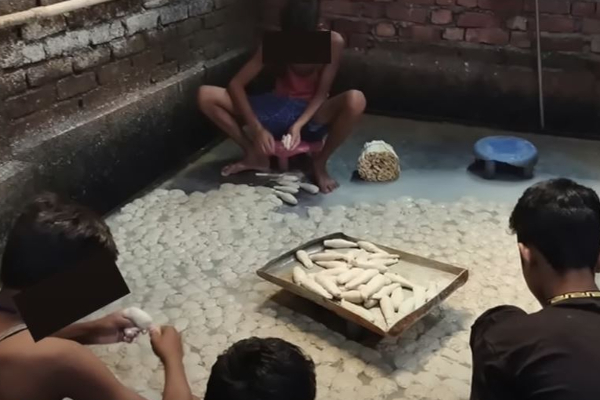 அதிர்ச்சி காட்சி....இதை பார்த்தால் சோயா சாப்பிடவே மாட்டீங்க! | Fake Soya Chaawal Viral Food Video Shoking Video