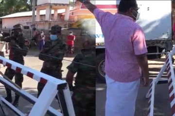 யாழில் கஜேந்திரகுமாருடன் இராணுவம் முறுகல்!! இறுதியில் நடந்த சுவார்ஸ்யம்