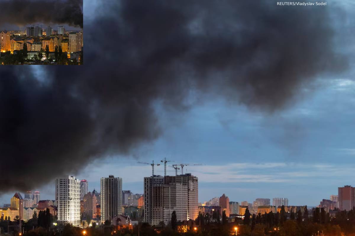 russia strike ballistic missiles on kyiv russia strike ballistic missiles on kyiv