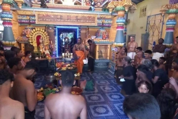 யாழில் ஐயப்பன் ஆலயத்தின் மகரஜோதி மண்டலப் பெருவிழா கோலாகலமாக ஆரம்பம்!