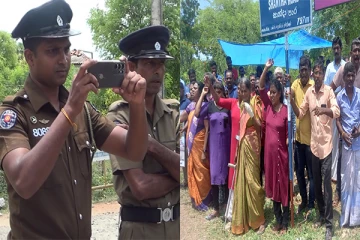 தையிட்டியில் தொடரும் பொலிஸாரின் அடாவடி! மக்கள் விசனம் (Video)