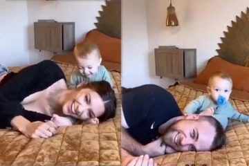 தாயை எதிர்பார்த்து காத்திருந்த குழந்தை: குறுக்கே வந்து மடியில் படுத்த தந்தை! உச்சக்கட்ட கோபத்தை பாருங்க