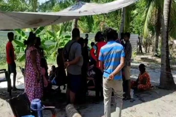 மனைவியை கொலை செய்த கணவன் தலைமறைவு -தமிழர் பகுதியில் சம்பவம் (படங்கள்)