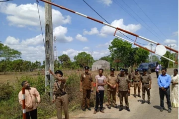 செட்டிகுளம் தொடருந்து கடவை  பாதுகாப்பான கடவையாக புனரமைப்பு