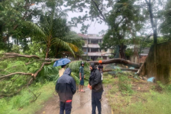 திருகோணமலையில் வீதிகளில் வெள்ளம் | Flooding On The Streets In Trincomalee திருகோணமலையில் வீதிகளில் வெள்ளம் | Flooding On The Streets In Trincomalee