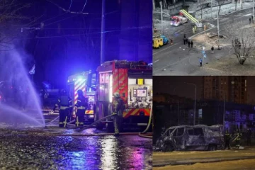 உக்ரைனின் தலைநகரை குறிவைத்து ரஷ்யா ட்ரோன், ஏவுகணை தாக்குதல்