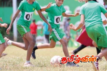 வவுனியா மேயர் கிண்ண உதைபந்தாட்ட போட்டியில் வெளி மாவட்ட வீரர்கள்