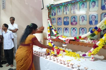 படுகொலை செய்யப்பட்ட யாழ். போதனா வைத்தியசாலை பணியாளர்களின் 36ம் ஆண்டுநினைவேந்தல்(Photos)