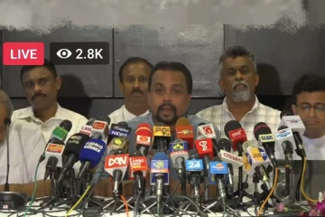 විමල්, ගම්මන්පිල සහ වාසු ප්රමුඛ පක්ෂ 11හේ විශේෂ සාකච්ඡාව ඇරඹේ..සජීවීව මෙතනින් නරඹන්න.(LIVE)