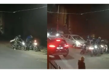 42 வயது நபரின் வலது காலில் துப்பாக்கியால் சுட்டு கொள்ளை - பதற வைக்கும் சிசிடிவி வீடியோ..!