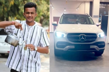 டீக்கடை லாபத்தில் 91 லட்சத்திற்கு பென்ஸ் கார்.! சாதித்துக்காட்டிய எம்பிஏ பட்டதாரி