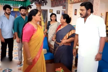 அடுத்தடுத்த கேள்விகள் கேட்ட கோமதி, அதிரடி முடிவு எடுத்த பாண்டியன்... பாண்டியன் ஸ்டோர்ஸ் 2 சீரியல்