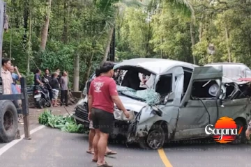 ඉන්දුනීසියාවේ බිහිසුණු අනතුරක් - 5 දෙනෙක් ජීවිතක්ෂයට 8කට තුවාල