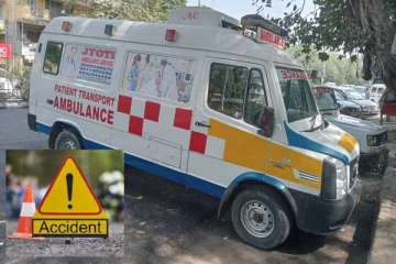 ஆம்புலன்ஸில் உறவினரை கொண்டுசென்ற குடும்பம்: நடந்து சென்றவர் மீது மோதியதில் 4 பேர் உயிரிழந்த பரிதாபம்