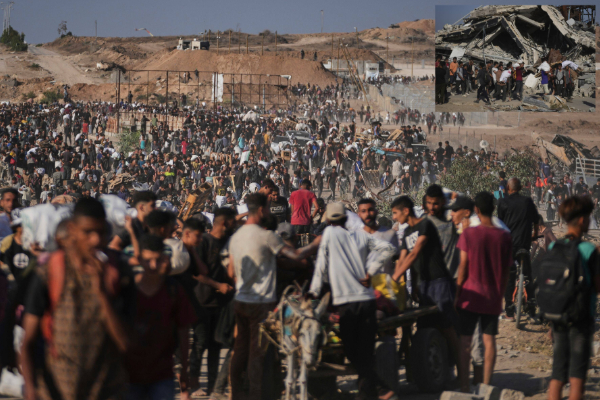 74 killed israeli force strike seeking for foods