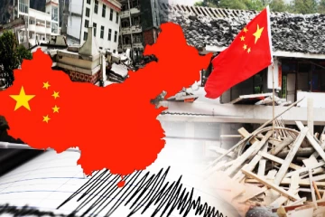 சீனாவை உலுக்கிய நிலநடுக்கம்: பலி எண்ணிக்கை 95 ஆக அதிகரிப்பு (Video)