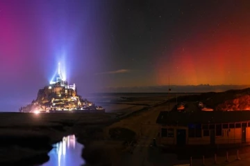 பிரான்ஸில் வானில் ஏற்பட்ட மிக அரிதான நிகழ்வு!