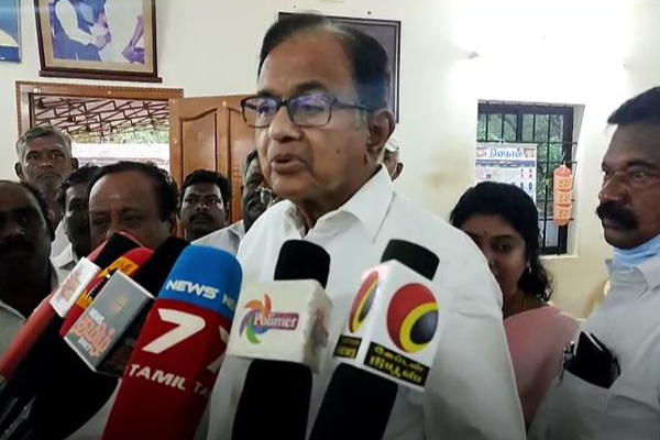 “இலங்கைக்கு ஏற்பட்ட நிலை இந்தியாவிற்கும் ஏற்படும்” - முன்னாள் மத்திய அமைச்சர் ப. சிதம்பரம் எச்சரிக்கை | P Chidambaram Warns About India Following Srilanka