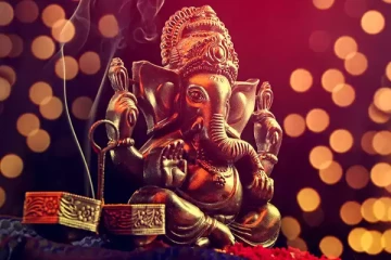 காவி நிற விநாயகரை வாசலில் வைப்பது ஏன்?