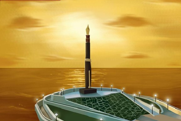 Permit to set up pen statue in sea - Seeman Turbulent Permit to set up pen statue in sea - Seeman Turbulent