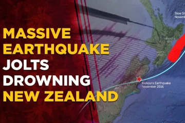 නවසීලන්තයේ රික්ටර් පරිමාණයේ 6.1 ක ප්‍රබල භූ කම්පනයක්..! නවතම තත්ත්වය මෙන්න - (VIDEO)