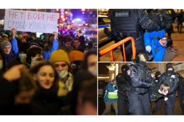 உக்ரைன் மீதான போருக்கு எதிராக ரஷ்யாவில் போராட்டம்! 3000 பேர் கைது