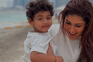 துபாயில் மகன்கள் உடன் நயன்தாரா.. அழகிய புகைப்படங்கள்