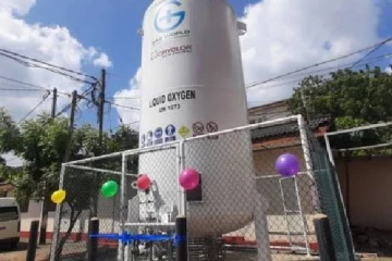 24 மில்லியன் ரூபா செலவில் யாழ் போதானா வைத்தியசாலையில்  திரவ ஒக்சிஜன் தாங்கி!