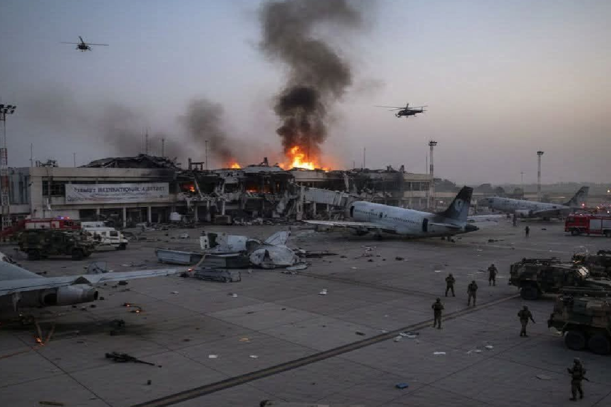 நைஜரில் வானூர்தி நிலையம் மீது தாக்குதல்; 35 பேர் உயிரிழப்பு | Attack On Airport In Niger 35 Killed