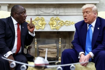 வெள்ளை மாளிகையில் டிரம்ப்-ரமபோசா சந்திப்பு: சர்ச்சையான வீடியோ காட்சி!