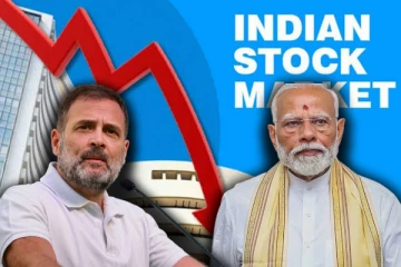 சரிவை சந்தித்த இந்திய பங்குச்சந்தை: மோடியை சாடிய ராகுல் காந்தி