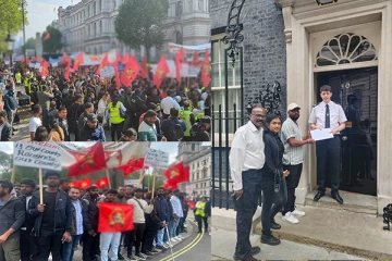 மறைக்கவோ மறுக்கவோ மறக்கவோ முடியாத நினைவு நாள்: பிரித்தானியாவில் பேரணி