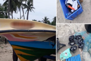 வெடிப் பொருட்களுடன் சிக்கிய மீனவர்கள்!