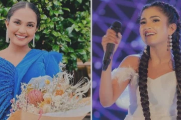 මම පුංචි කාලේ ඉදන්ම හීන දැක්කේ පශු වෛද්යවරයෙක් වෙන්න, නමුත් දෛවය මාව ගායිකාවක් කළා-කාංචනා අනුරාධි (PHOTOS )