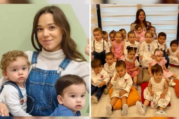 26 வயதில் 22 குழந்தைகளுக்கு தாயான இளம்பெண்! இணையத்தில் வைரலாகும் புகைப்படம்