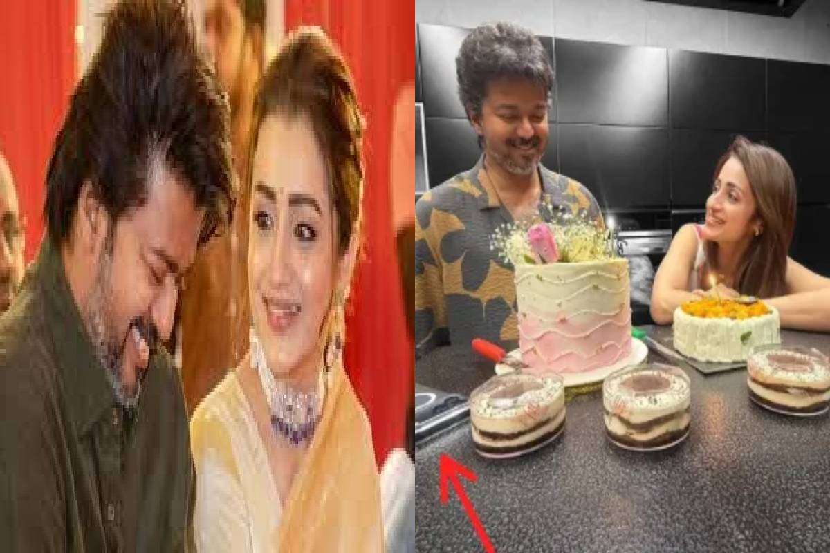 விஜய்–த்ரிஷா பிறந்தநாள் புகைப்படம்: AI படமா? சர்ச்சையால் இணையத்தில் பரபரப்பு! | Is Trisha S Vijay Birthday Photo Really Ai