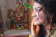 நடிகை ரச்சிதா மஹாலக்ஷ்மி வரலக்ஷ்மி பூஜை செய்த புகைப்படங்கள்