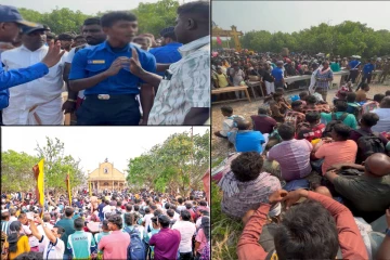 கச்சதீவிற்கு வந்த இந்தியர்களிடம் இலங்கை கடற்படையினர் செய்த முகம்சுழிக்கும் செயல்