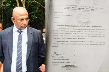 நீதிபதி பதவி விலகியமைக்கு தொல்பொருள் திணைக்களமே முக்கியகாரணம்: சட்டத்தரணி பரஞ்சோதி